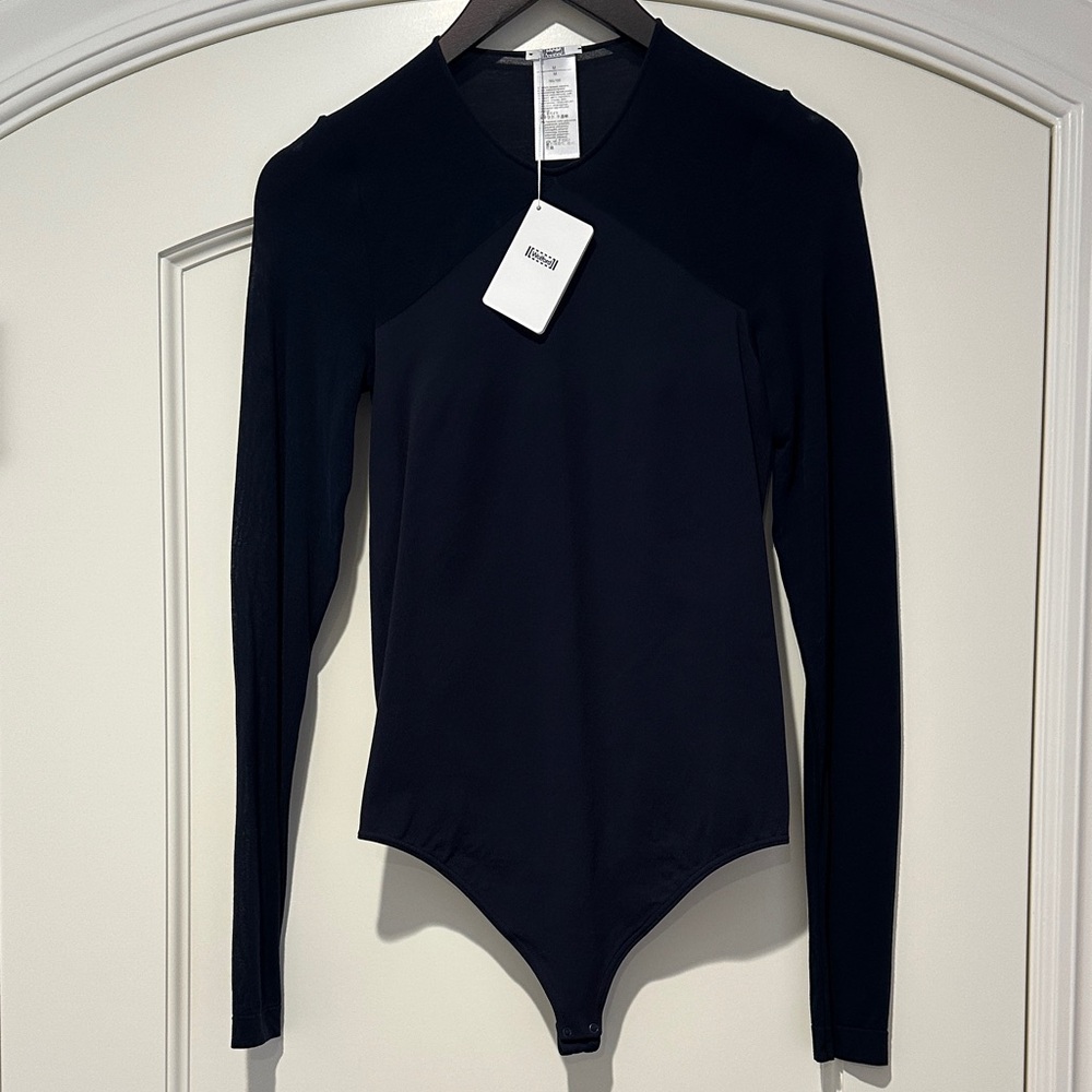 Wolford Navy Long Sleeve Top